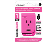 OUTLET WALL POWER W/USB 1.1AMP 201246