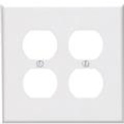 WALLPLATE 4 OUTLET WHITE #501272 084202