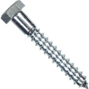 SCREW HEX LAG 5/16"X1" STEEL 081564