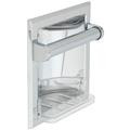 DISH SOAP RECESSED CHROME 072398