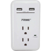 OUTLET CHARGE 2USB 2.1 WHT 084672