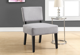 ACCENT CHAIR - LIGHT GREY FABRIC 178813