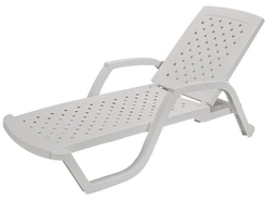 LOUNGE CHAISE WHITE #854-2370 174149
