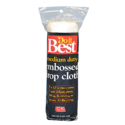CLOTH DROP 9' X 12' 1MIL 063240