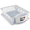 DRAINER DISH LARGE 2PC WHITE 1206156