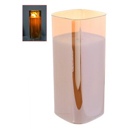 HOLDER CANDLE W/BATTERY 9X20CM 1220588