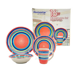DINNER SET 16PCS STONEWARE HP 1228548
