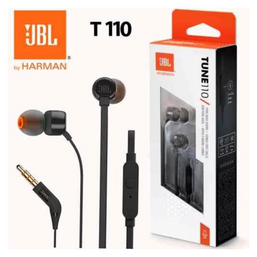 HEADPHONES JBL T110 IN-EAR -BLK 312201