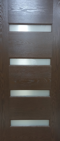 DOOR FIBERGLASS 36X80 4-LITE 101514