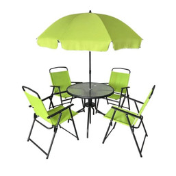 DINING OUTDOOR SET WITH UMBRELLA 176380