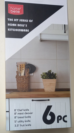 KNIFE BLOCK SET 6PC #HA-KBS 1230664