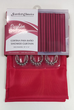 CURTAIN SHOWER POLYESTER 1254501