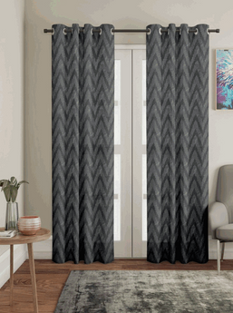 CURTAIN FAUX SILK FOIL EMBOSS 1215818