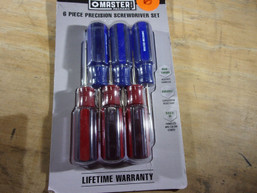 SCREWDRIVER SET 6PC MM 058930