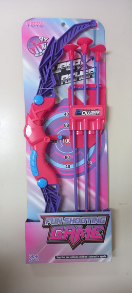 TOY BOW AND ARROW GIRL SET 164690
