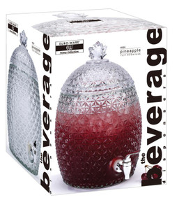 DISPENSER PINEAPPLE GLASS 1214097