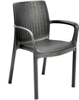 CHAIR ARM TATTAN GRAPHITE KETER 178665