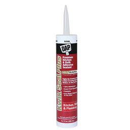 CAULK ADHESIVE KANDB CLEAR 10.10OZ 091176