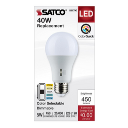 BULB LED SATCO 40W/120V 089951