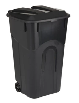 TRASH CAN W/LID 32GAL #TI0068 1290020