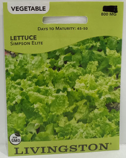 SEEDS LETTUCE SIMPSON ELITE 115866
