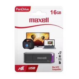 USB 16G MAXELL #USBPD-16PUR 301324