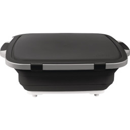 Drip EZ Black 20 In. L. x 16.25 In. W. x 5.5 In. D. Collapsible BBQ Prep Tub