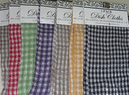 DISHCLOTH WAFFLE 4PK 1211780