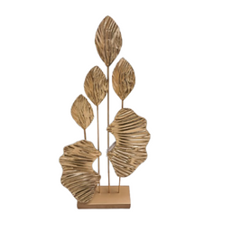 DECOR METAL LEAF TABLE 170502