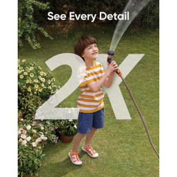 eufy SoloCam C20 Wireless Outdoor Solar Security Camera with 2K Clarity and Human Detection AI