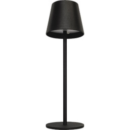 Westek Amerelle Denver Matte Black Rechargeable Indoor/Outdoor LED Lamp