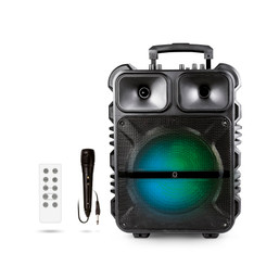 SPEAKER TROLLEY 12" WITH LED 200113