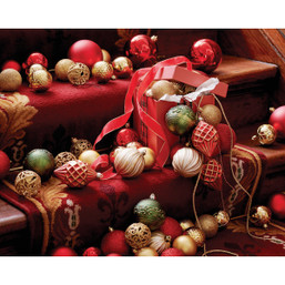 Decoris 2.4 Inch Shatterproof Light Gold Bauble Christmas Ornament (37-Pack)
