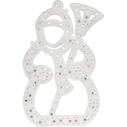 Alpine 16 Inch LED Multi-Color Flashing Christmas Snowman * Indoor & Outdoor Holiday Decor