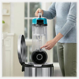 Bissell CleanView Swivel Rewind Pet Upright Vacuum Cleaner with Triple Action Brush Roll and XL Easy Empty Dirt Tank