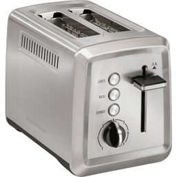Hamilton Beach Modern 2-Slice Stainless Steel Toaster with Extra-Wide Slots and Advanced Features