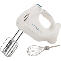 Hamilton Beach 6-Speed White Hand Mixer - Model 651477