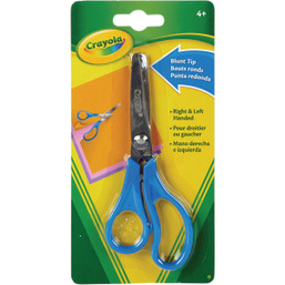 Crayola 5-1/2 Inch Pointed Tip Kids Scissors with Stainless Steel Blades