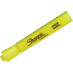 Sharpie Accent Yellow Tank-Style Highlighter 4-Pack - Reliable Fluorescent Marking Tools