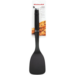 KitchenAid 13.5-inch Black Nylon Turner by Lifetime Brands * Heat-Resistant and Dishwasher Safe