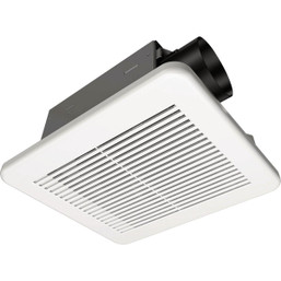 Homewerks 50 CFM 1.0 Sone Ceiling Exhaust Bath Fan with No-Cut Housing