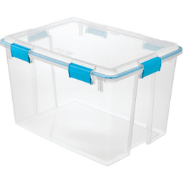 Sterilite 80 Qt. Gasket Storage Tote * Durable Seal for Safe Long-Term Storage