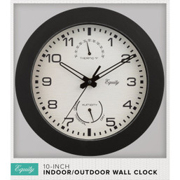 La Crosse Technology Equity Waylon 10 Inch Indoor/Outdoor Hygrometer & Thermometer