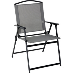 Outdoor Expressions 6-Piece Sling Dining Set with Umbrella