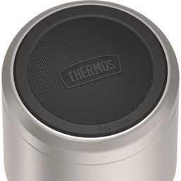 Thermos 16 Oz. Stainless Steel Food Jar with Spoon - Icon Series, Matte Stainless Steel