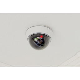 Sabre Fake Dome Security Camera - Realistic Dummy CCTV for Home & Business