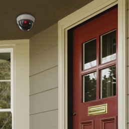Sabre Fake Dome Security Camera - Realistic Dummy CCTV for Home & Business