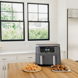 Ninja Foodi 6-in-1 8 Qt. DualZone Air Fryer with Smart Finish and Match Cook - Model 639063