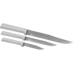 Rada Cutlery 3-Piece Housewarming Knife Set with Surgical-Grade Stainless Steel Blades