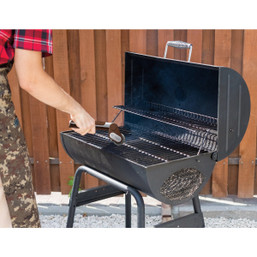 Horsepower Giddy Up Cordless Rechargeable BBQ Grill Brush with Removable Head and Built-in Light
